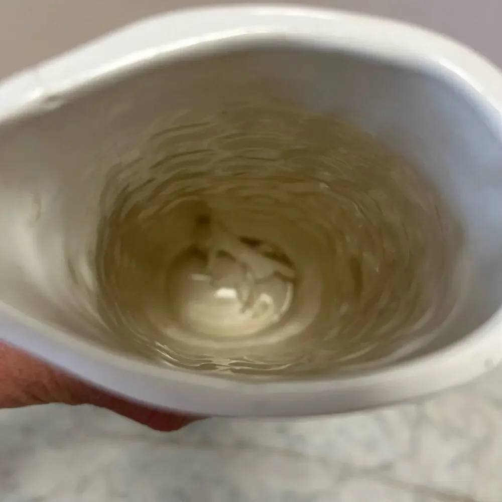 Vintage circa 1970s basketweave pitcher - Picture 5 of 9